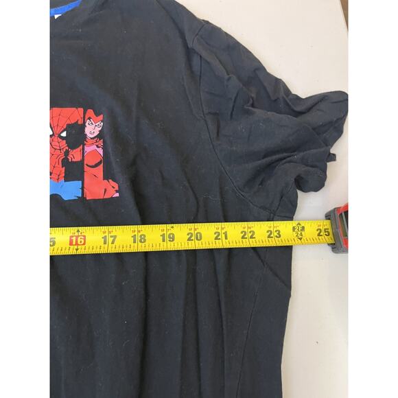 ROBERT GRAHAM x Marvel Team Up & Captain T-Shirt Classic Fit 2XL Y2K 90s Street - Picture 11 of 13